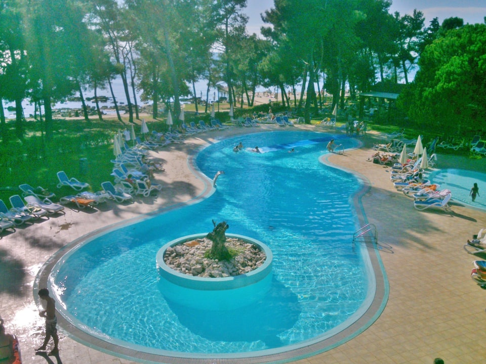 Pool mit Garten Hotel Aurora Plava Laguna