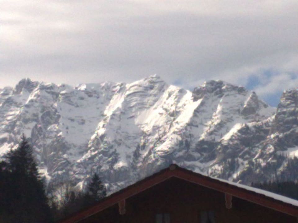 Aussicht/Ausblick Alpenpension Auengrund