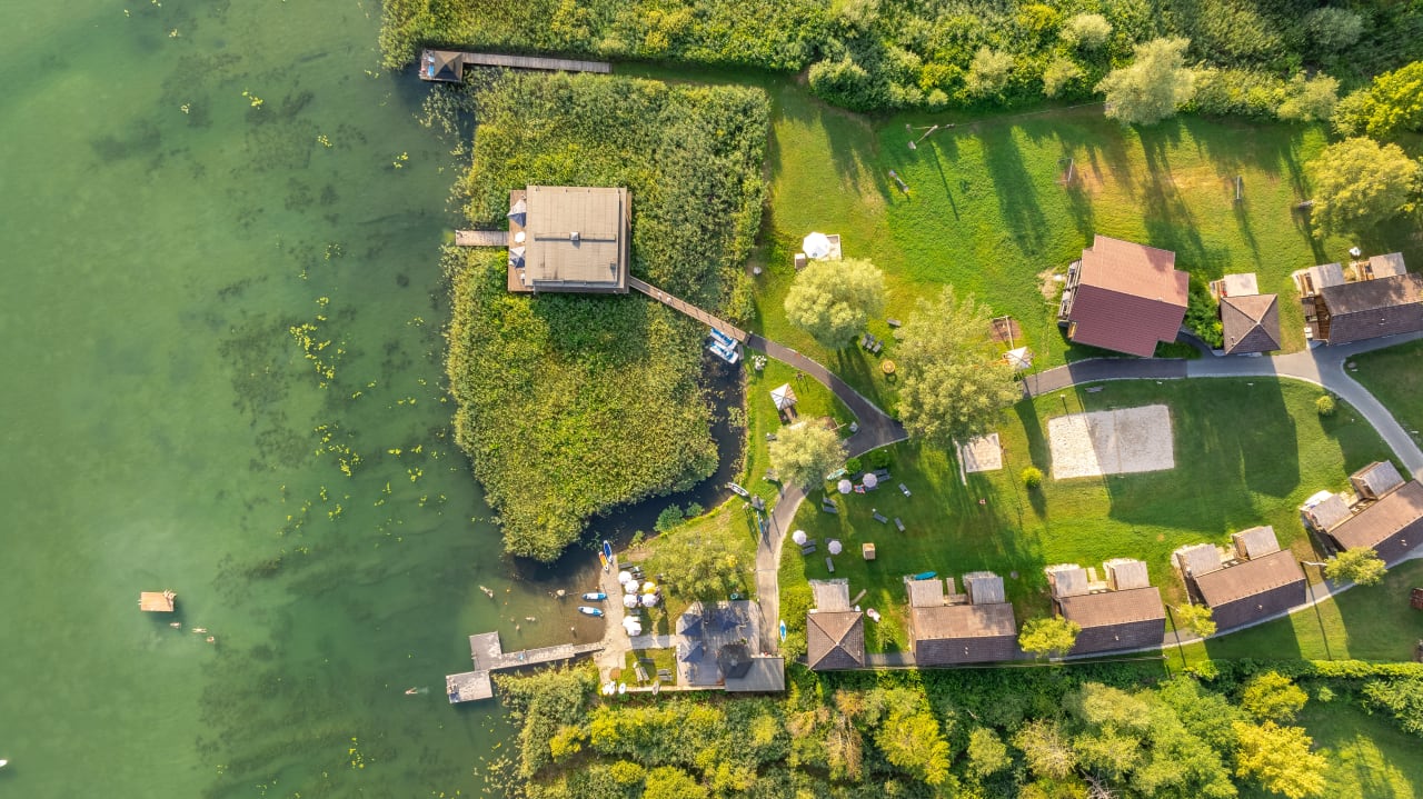 Gartenanlage Lake Resort Pressegger See