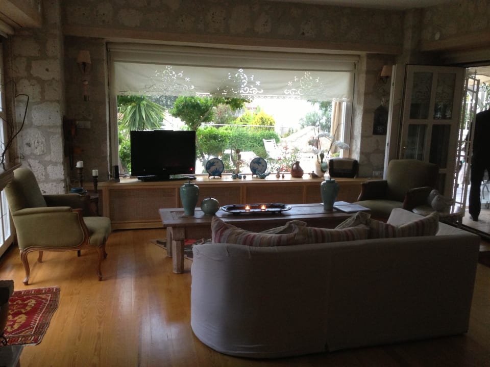 Wohnzimmer  My Stone Home Hotel