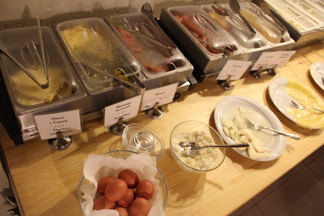 Warme Speisen Frühstücksbuffet Premier Geneva Hotel