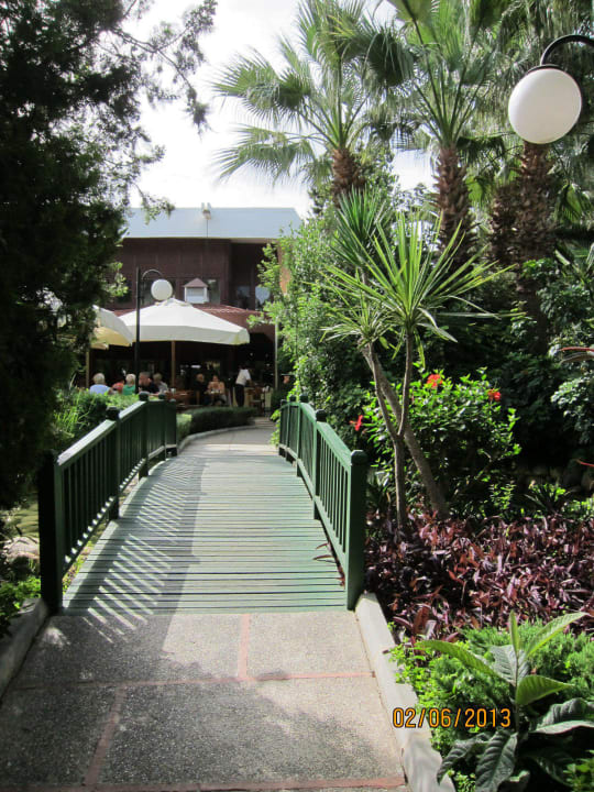 Brücke zum Restaurant  Labranda Alantur Resort