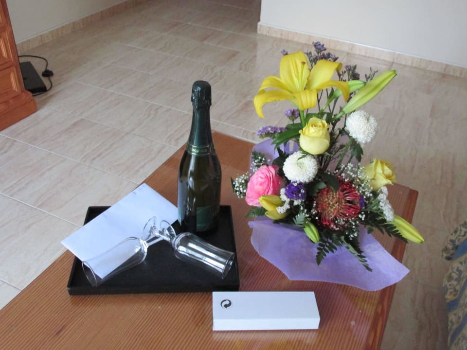 Willkommensgruß Hotel Riu Paraiso Lanzarote