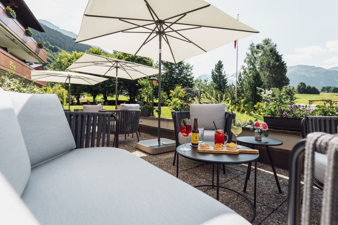 Gartenanlage Sunstar Hotel Klosters