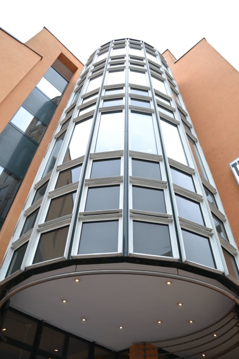 Erker vom Frühstücksraum Hotel Theresientor