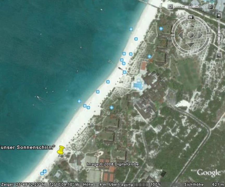 Die Clubanlage aus der Vogelperspektive Club Med Turkoise