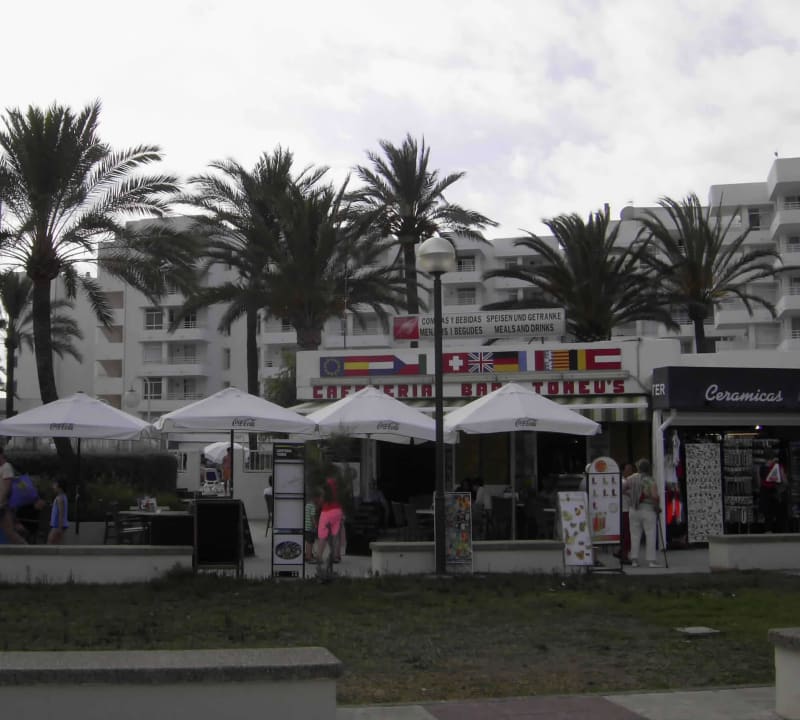 Ausgang zum Strand Hotel Palia Sa Coma Playa