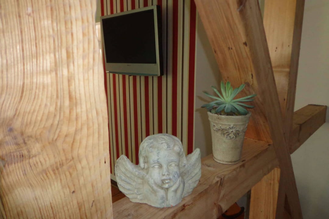 Dekodetail Übernachten im Denkmal - Bahnhof Droyßig Apartment