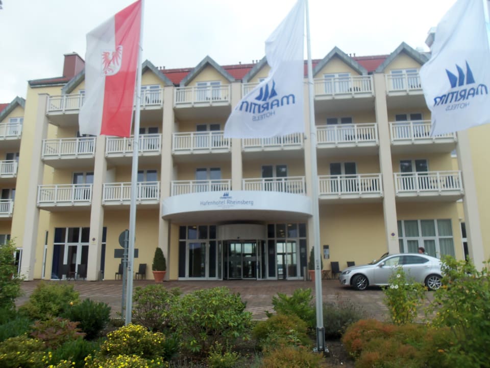 Eingang Precise Resort Hafendorf Rheinsberg
