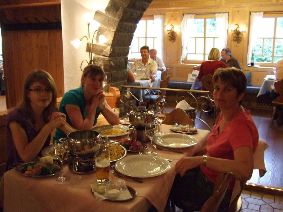 Abendessen Hotel Alpenstüble