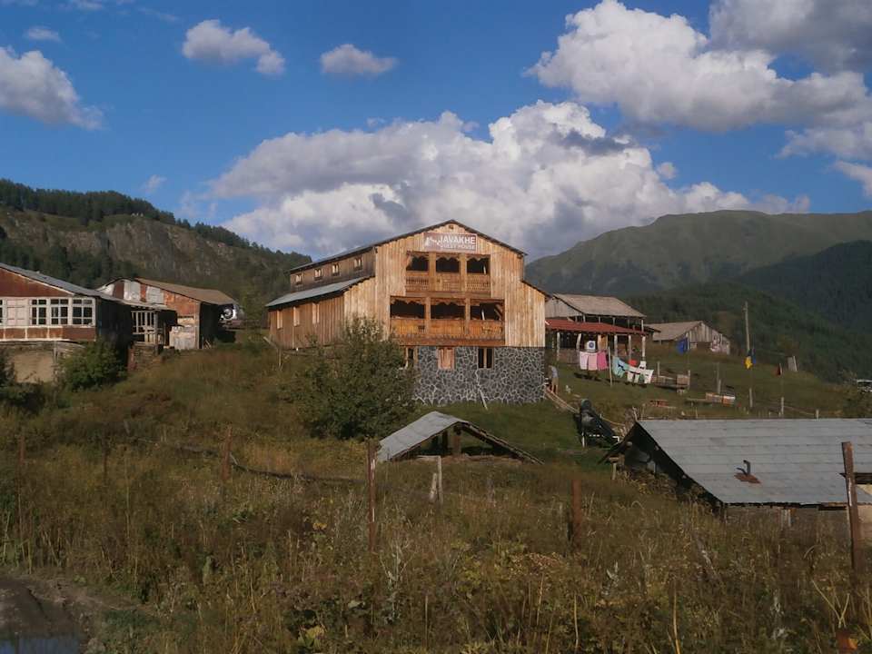 Außenansicht Guesthouse Javakhe