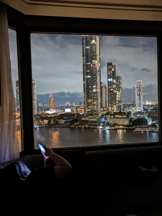 Ausblick Shangri-La Hotel, Bangkok