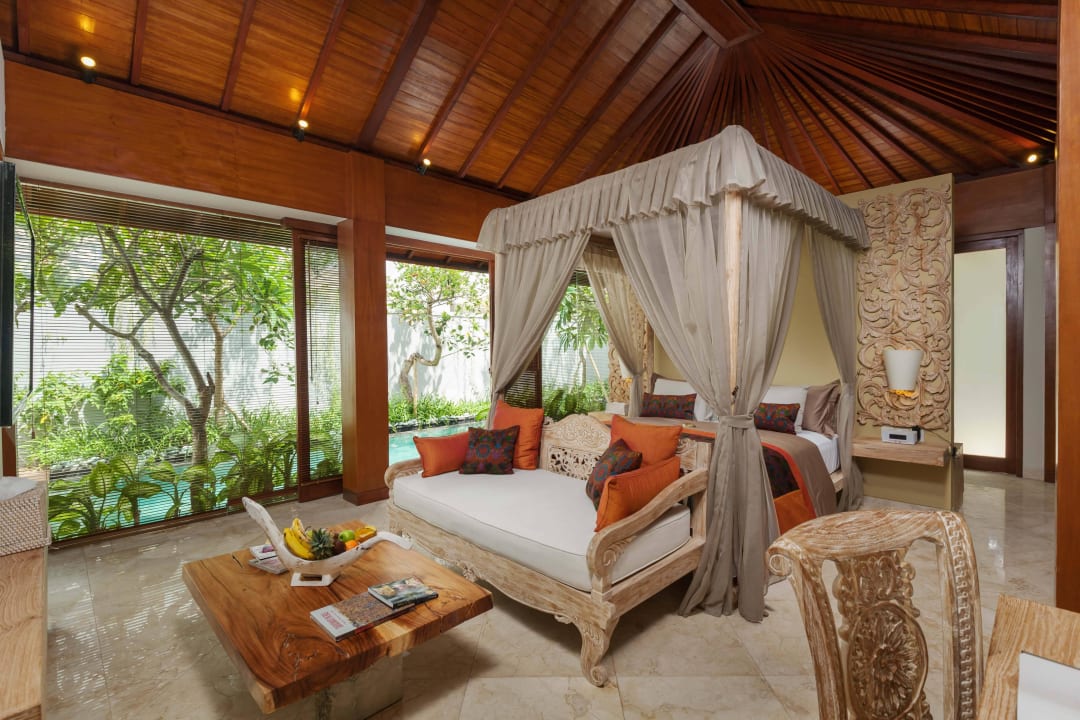 Cempaka One Bedroom Pool Villa Bedroom 1 The Royal Purnama Luxury Villas - Adults Only