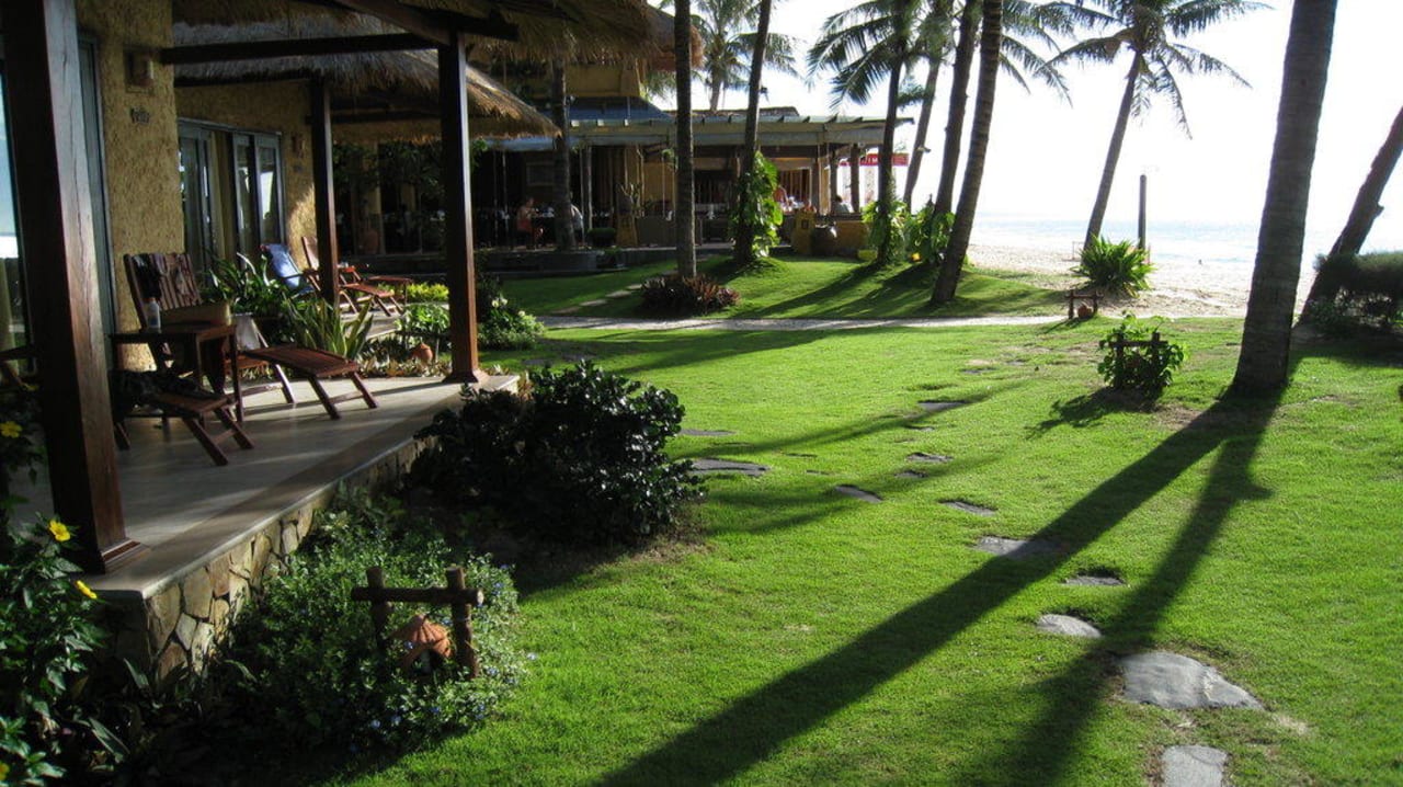 Blick zum Restaurant Bamboo Village Beach Resort & Spa