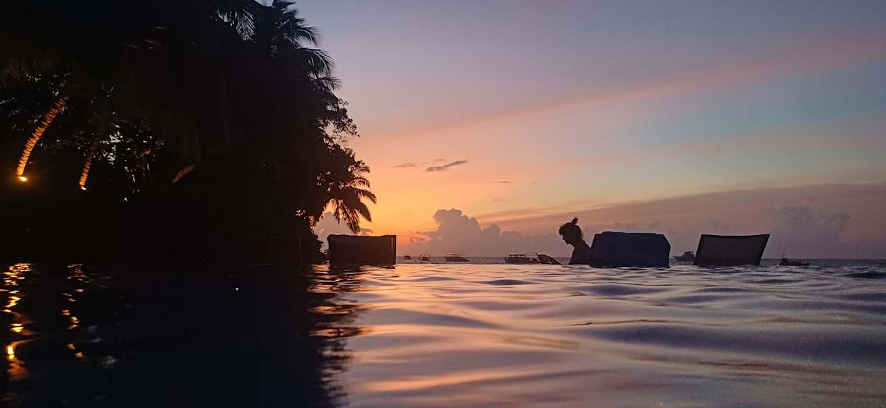 Ausblick Kuramathi Maldives