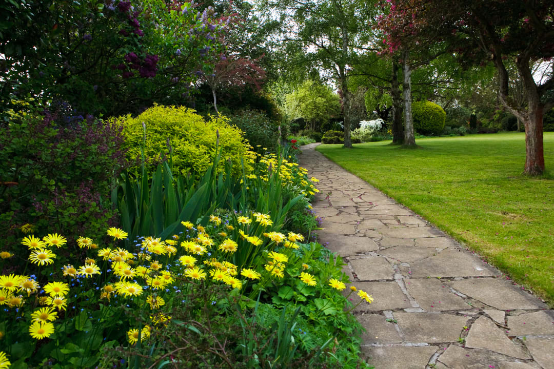 Gartenanlage Rectory Farm