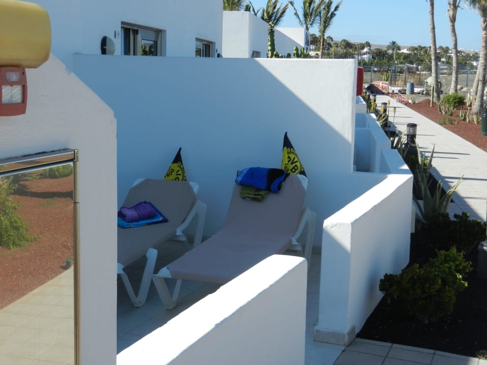 Blick auf der Zimmer der BVB Fans  Hotel Las Costas