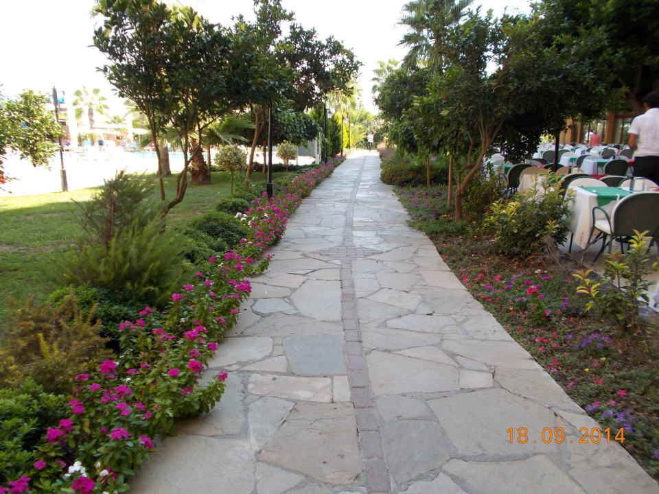 Der Weg zum Strand. Bella Resort & Spa
