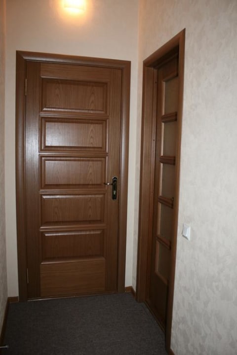 Hoteleingangstür von innen Hotel Nevsky Inn