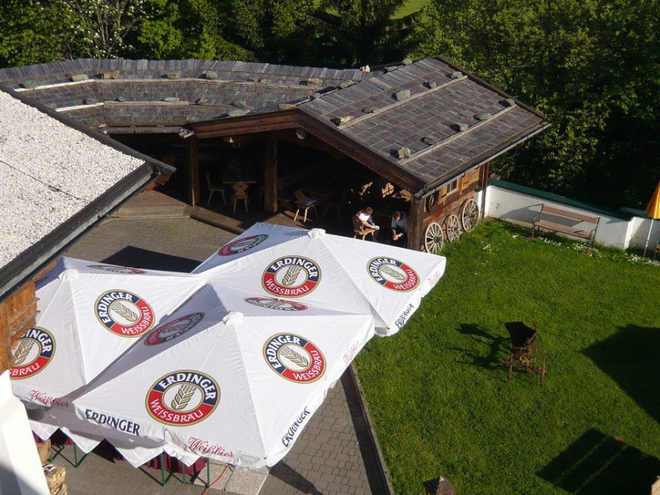 Innenhof Wellnessresort Seiwald