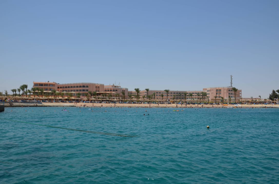 Ansicht vom Meer Beach Albatros Resort