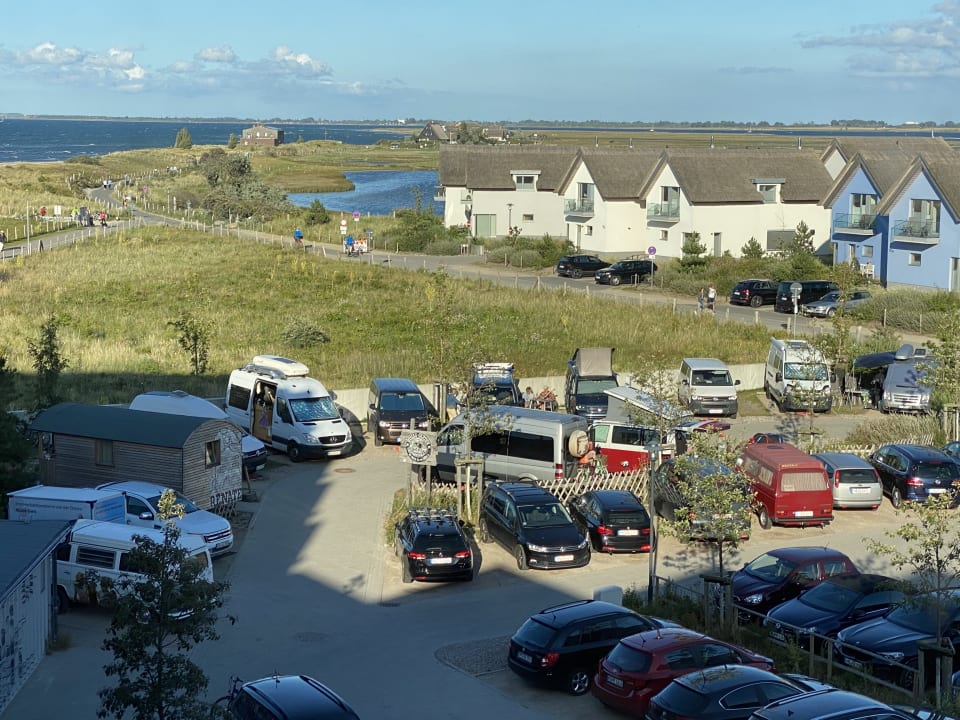 Ausblick Bretterbude Heiligenhafen
