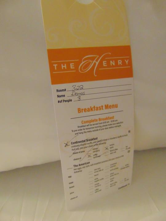 Zimmer Hotel The Henry