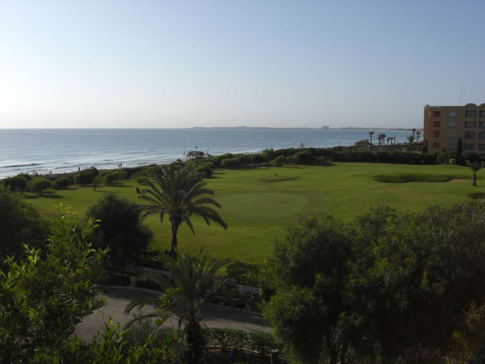 Blick vom Balkon Richtung Strand/Mahdia Mahdia Palace Thalasso