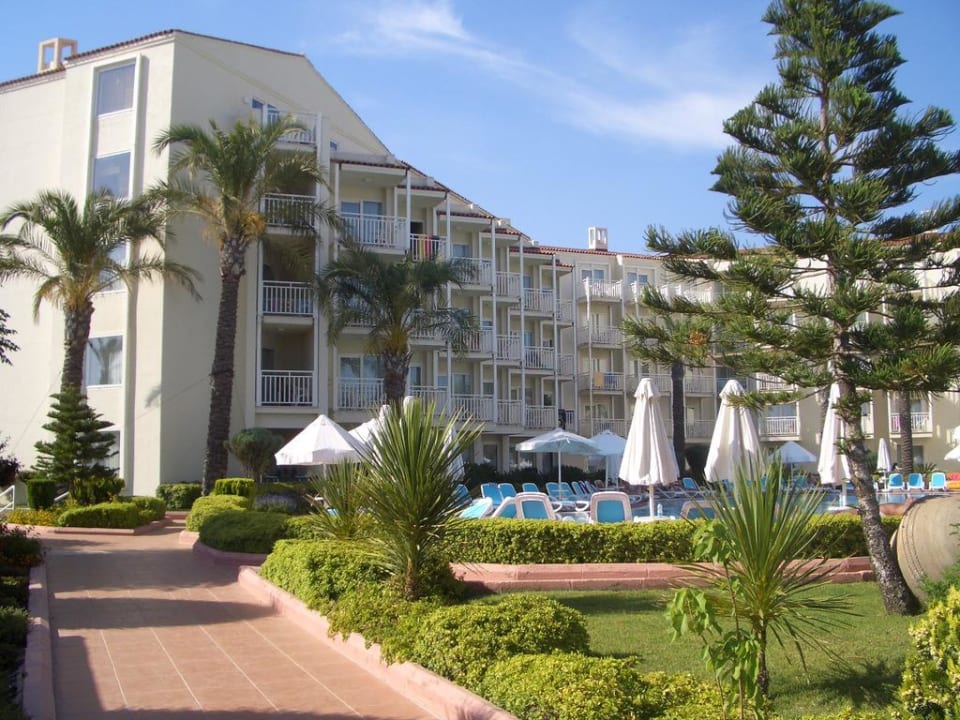 Die Balkone der Superior-Zimmer PALOMA Perissia