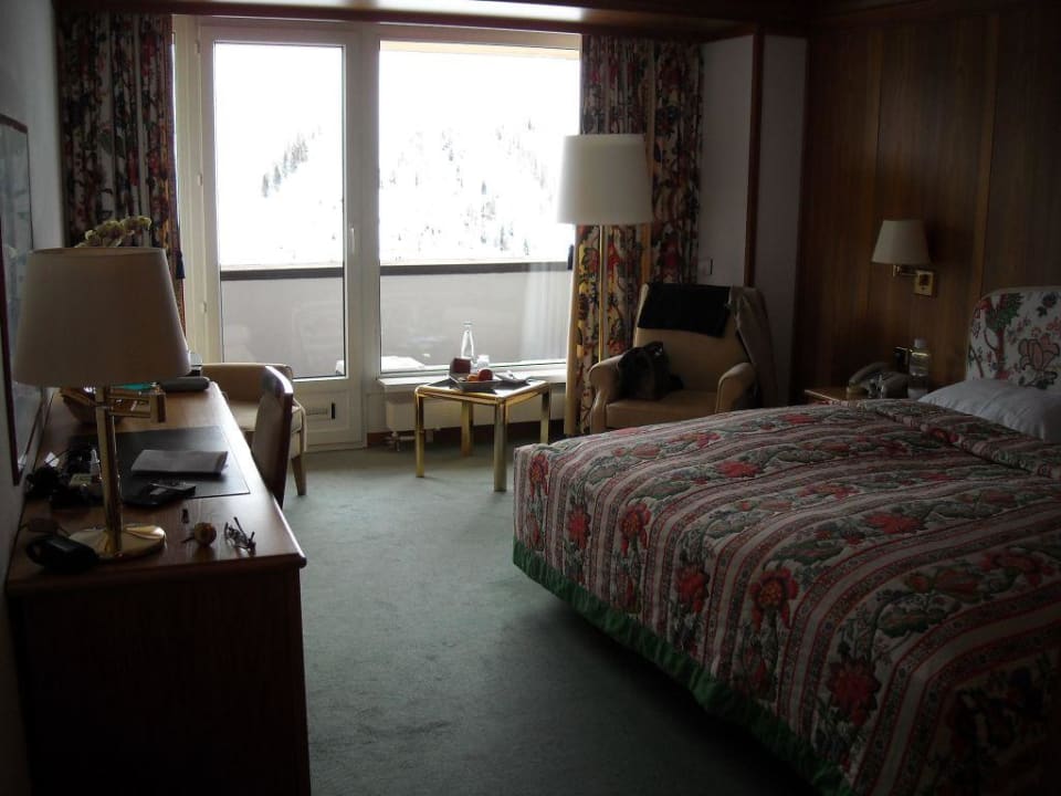 unser Standarddoppelzimmer The Grand Arosa Pop-up Hotel