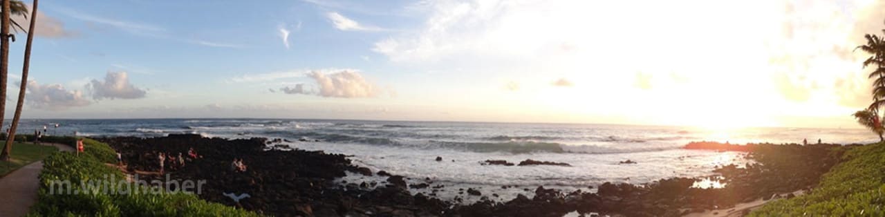Ausblick Hotel Sheraton Kauai