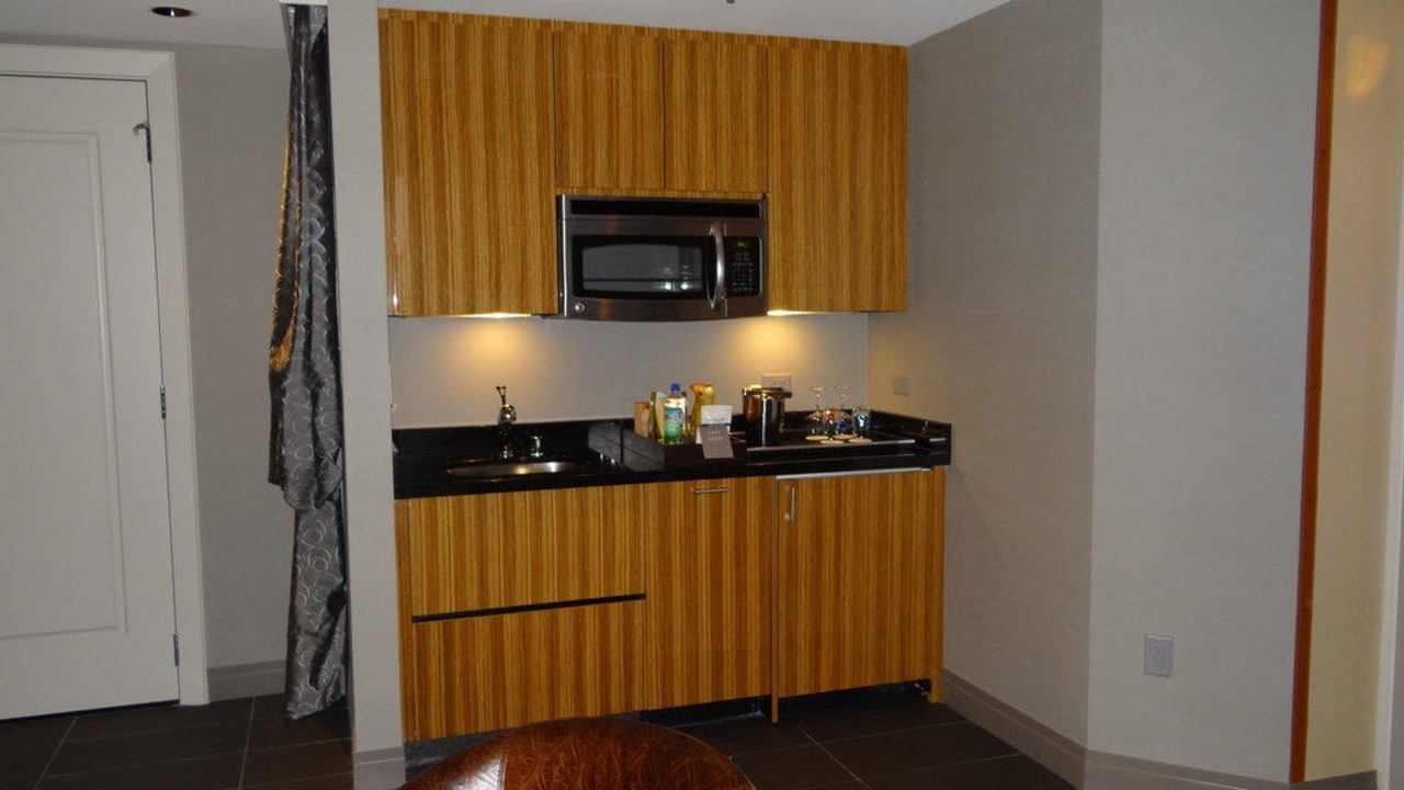 Küche/Minibar im Zimmer The Cosmopolitan of Las Vegas