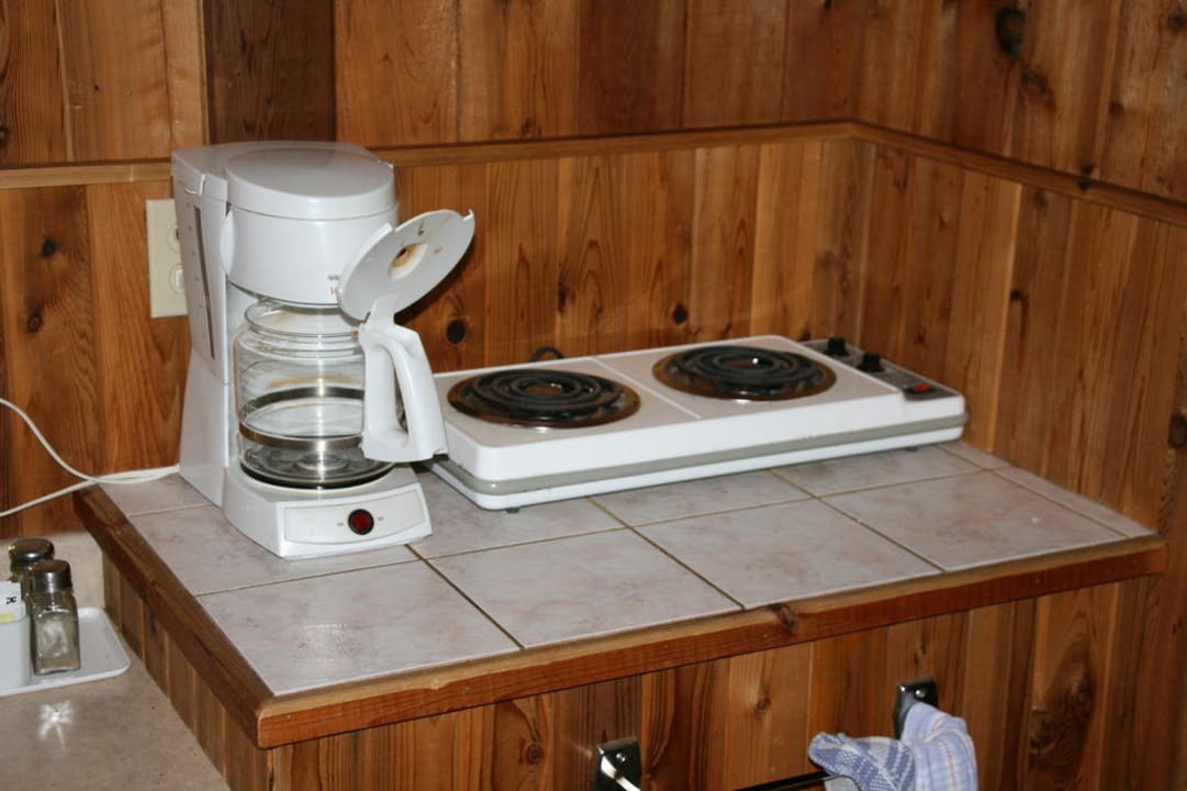 Die Kochmöglichkeit Pocahontas Cabins