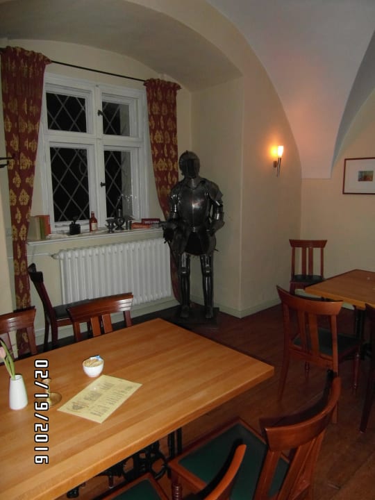 Gastraum im Haupthaus Wasserschloss Mellenthin