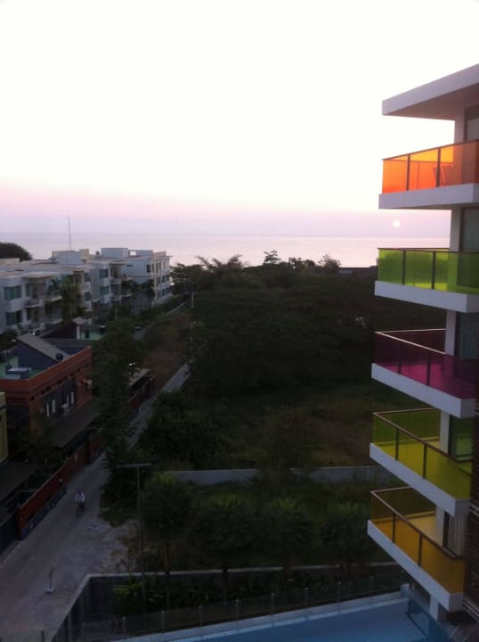 Ist das kein schöner Ausblick. Ferienwohnung Rocco Hua Hin Condiminium