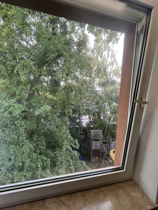 Ausblick Pension Am Thermalbad