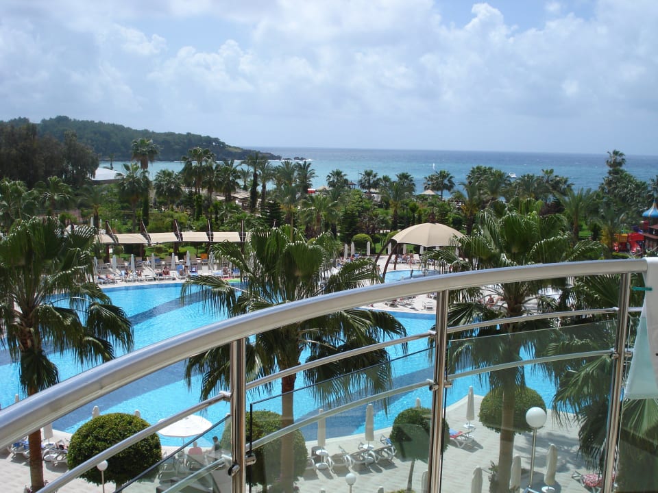 Blick vom Balkon Saphir Resort & Spa
