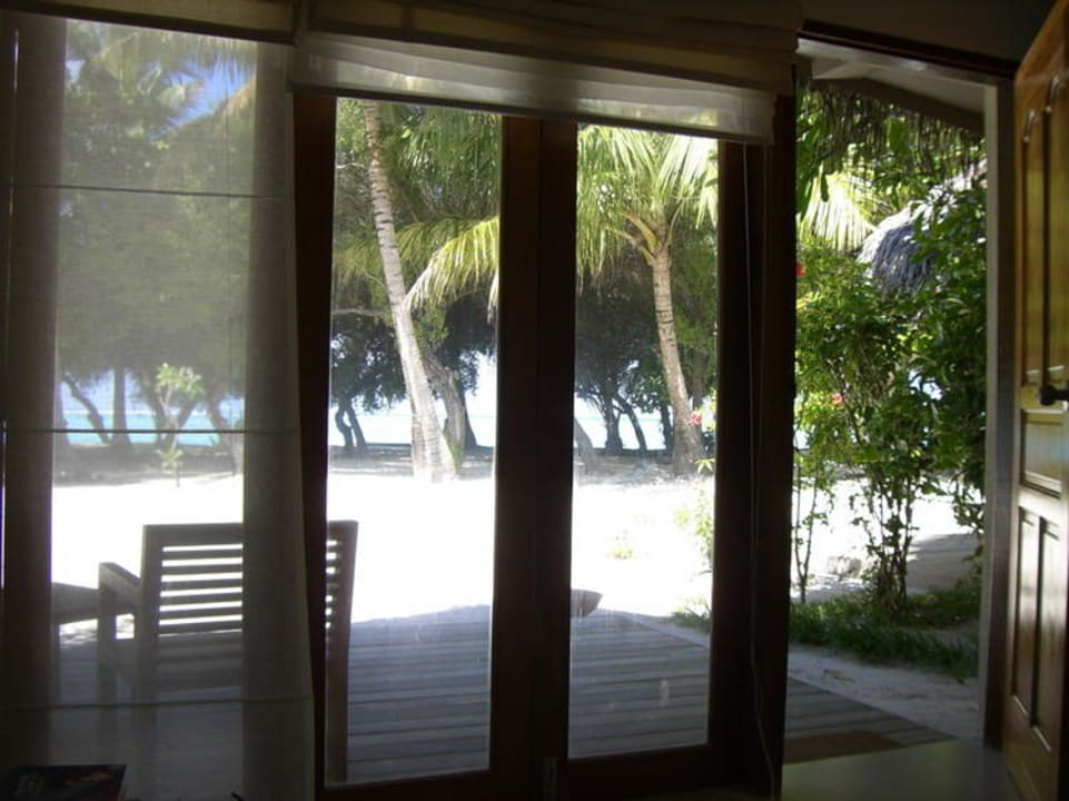 Schöne Aussicht vom Bungi Nr. 214 Adaaran Select Hudhuran Fushi - Premium All Inclusive