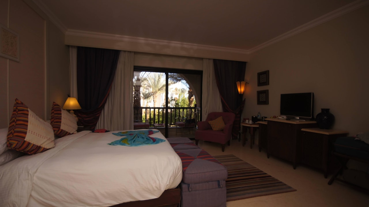 Das Zimmer im Überblick von der Badewanne aus Pickalbatros Palace Hotel-Port Ghalib