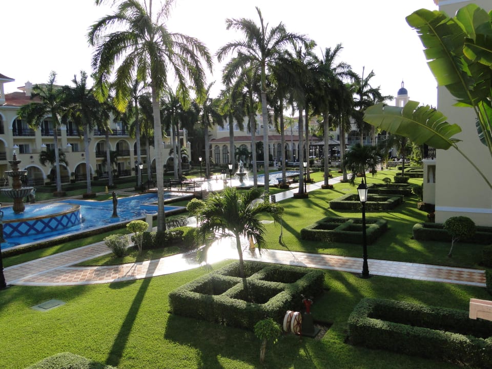 Aus dem Balkon Hotel Riu Palace Mexico