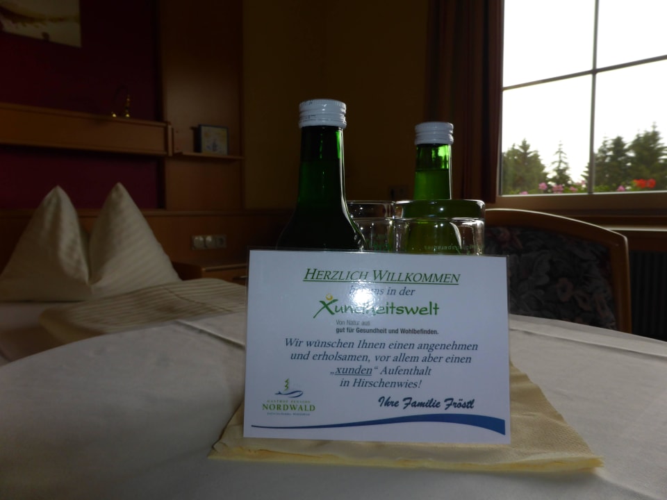 Willkommensgruss Gasthof Pension Nordwald