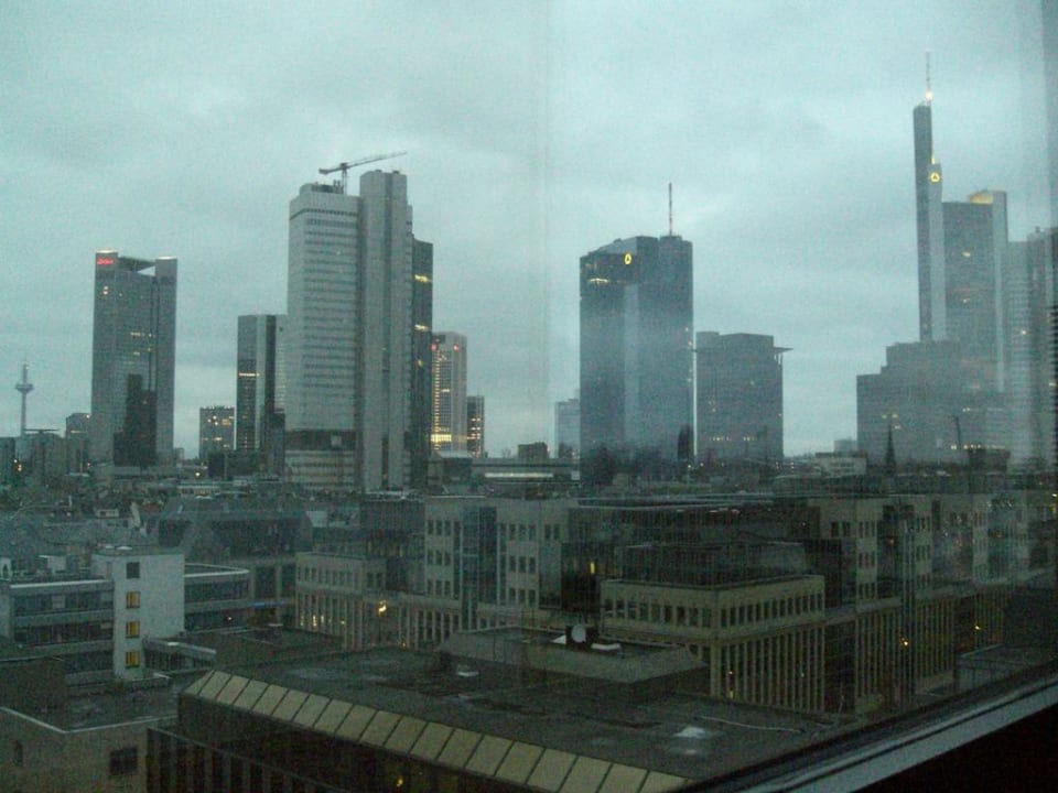 Blick aus Zimmer Hotel InterContinental Frankfurt