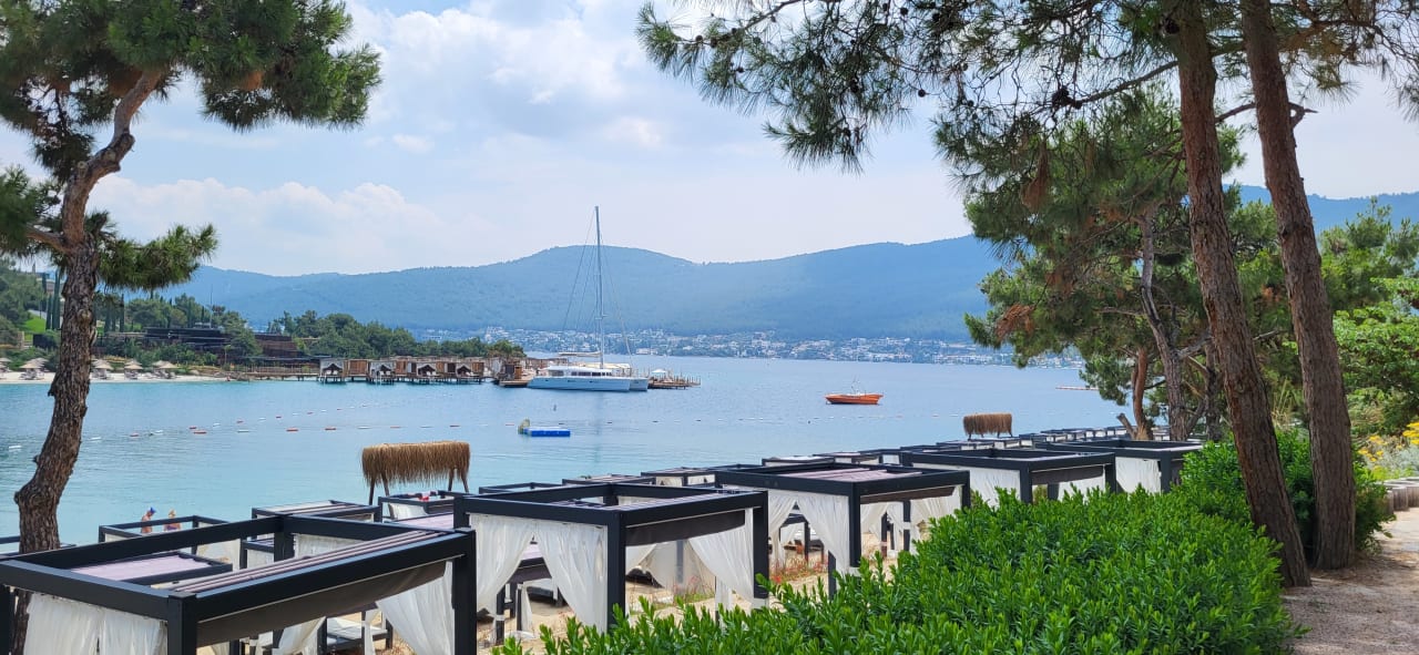 Strand La Blanche Island Bodrum