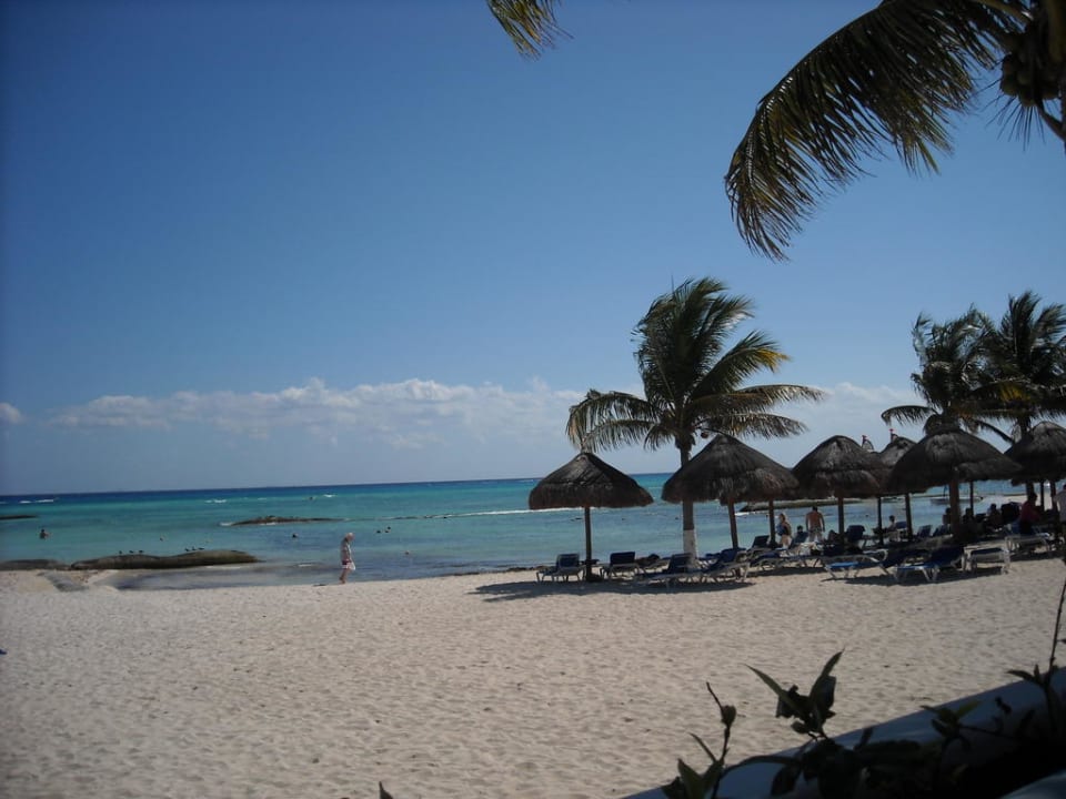 Hotel-Strand Richtung Playa del Carmen Sandos Caracol Eco Resort