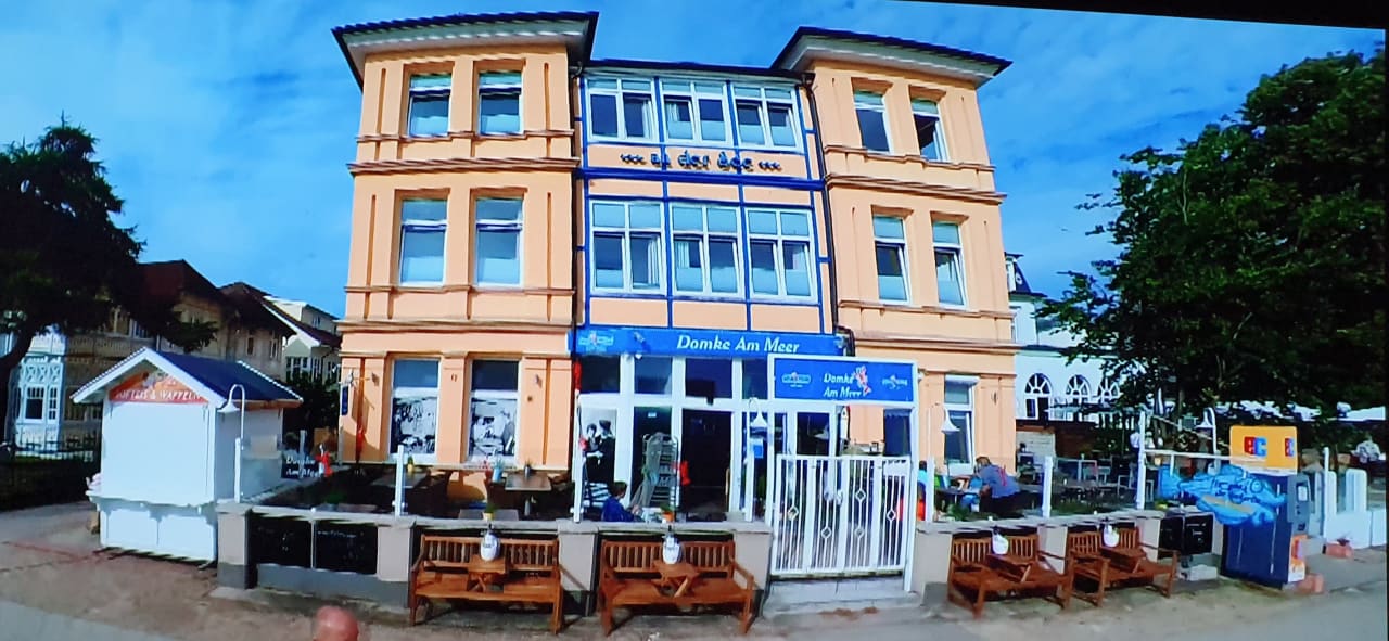 Außenansicht Hotel Domke Haus an der See