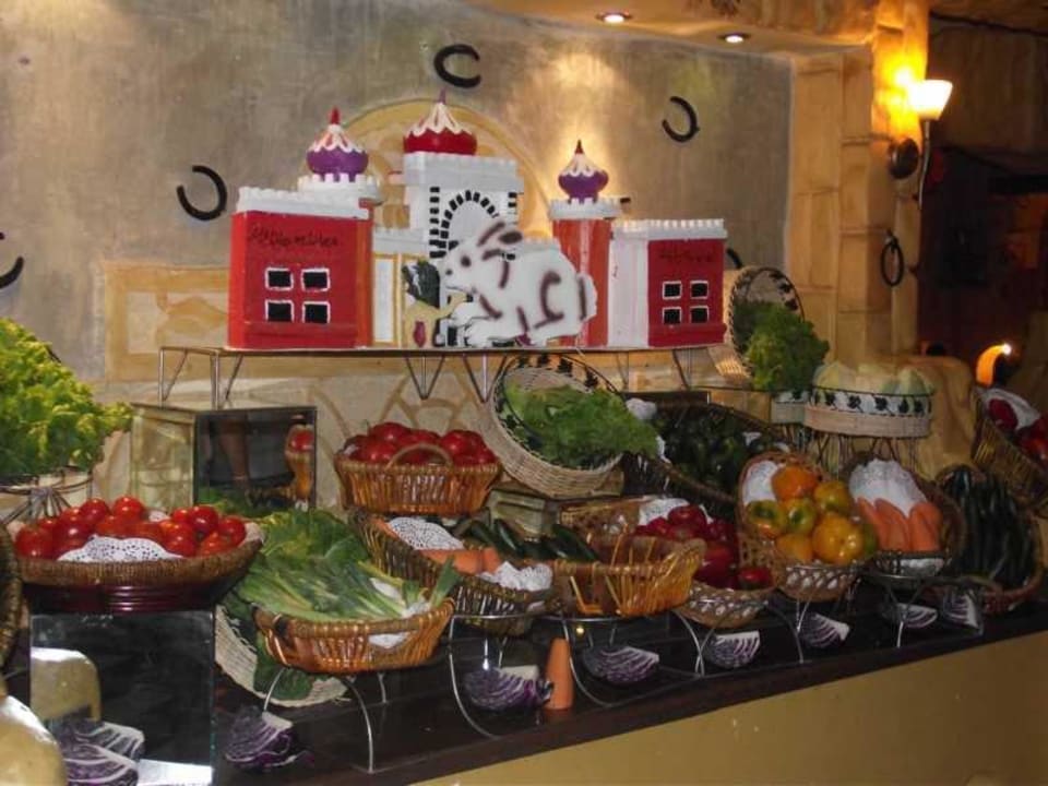 Gemüseangebot Pickalbatros Alf Leila Wa Leila Resort - Neverland Hurghada