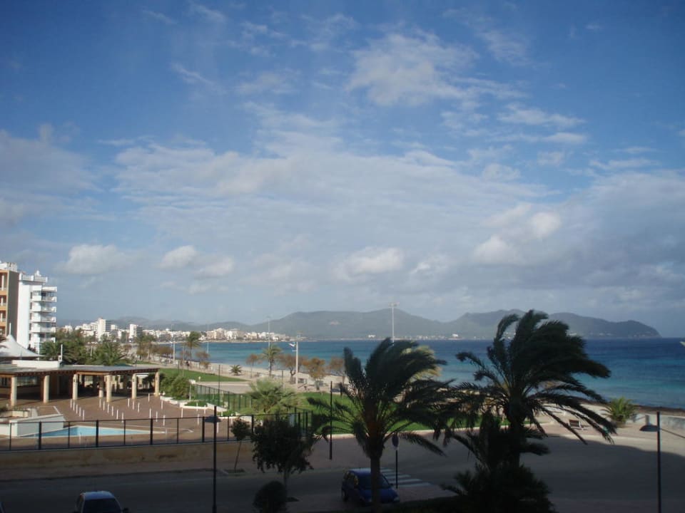 Ausblick vom Zimmer 127 Hipotels Hipocampo Playa