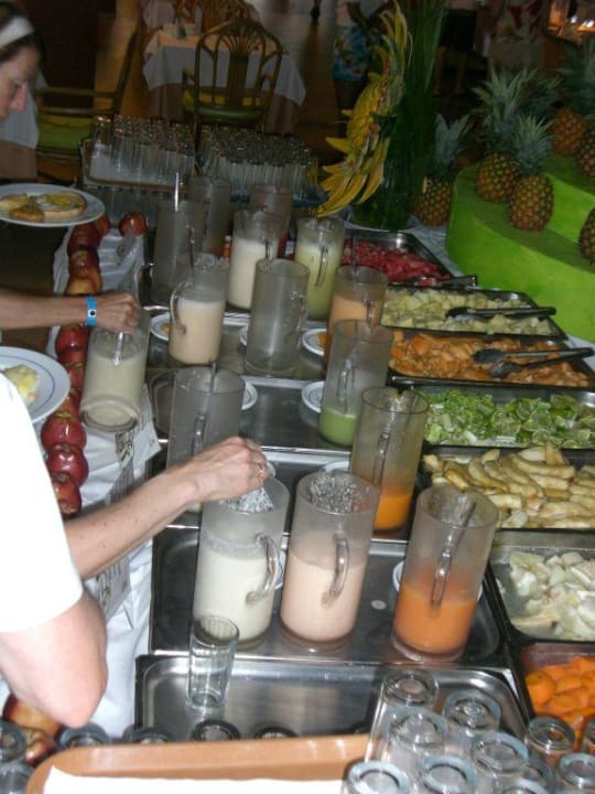 Säfte zum Frühstück Grand Palladium Select Bávaro Resort & Spa