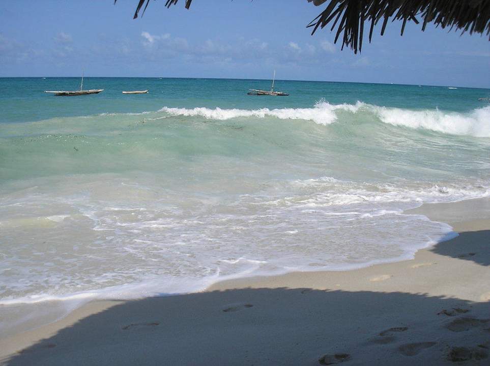 Strand bei Flut Hotel Southern Palms Beach Resort