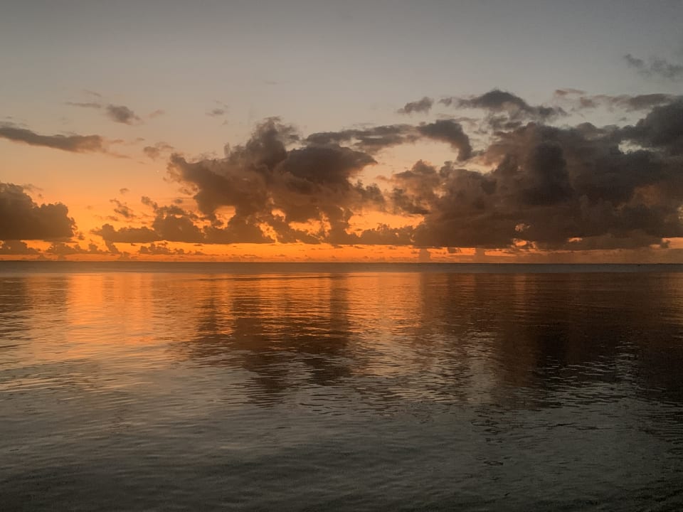 Ausblick Canareef Resort Maldives